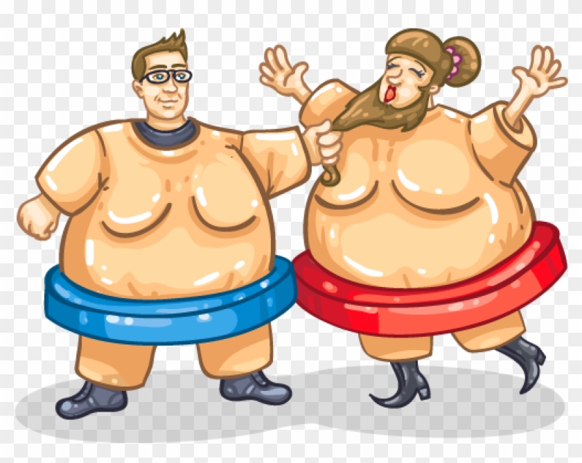 Sumo Suits - Sumo Suits Clipart - Png Download #4932778