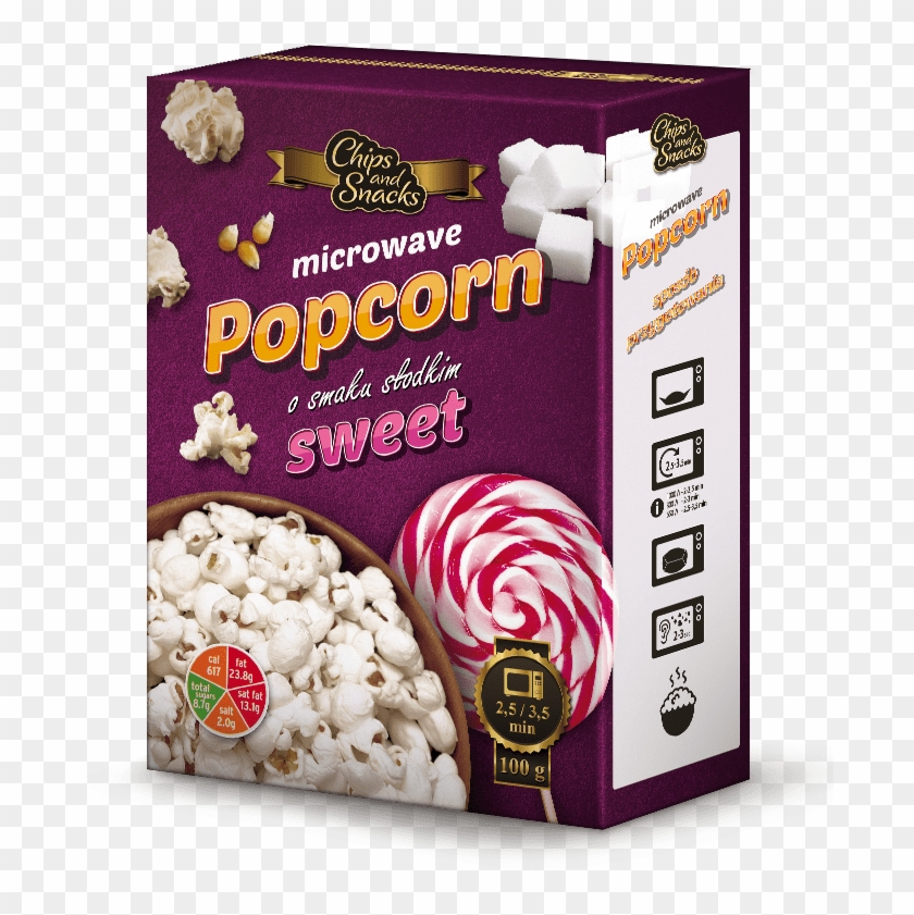 Descubre Los Fantásticos Sabores De Nuestras Palomitas - Popcorn Chocolate Microwave Clipart