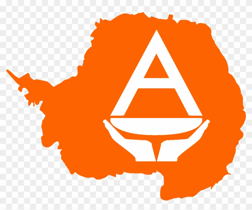 Flag Map Of Antarctica - Antarctica Flag Clipart #4933041