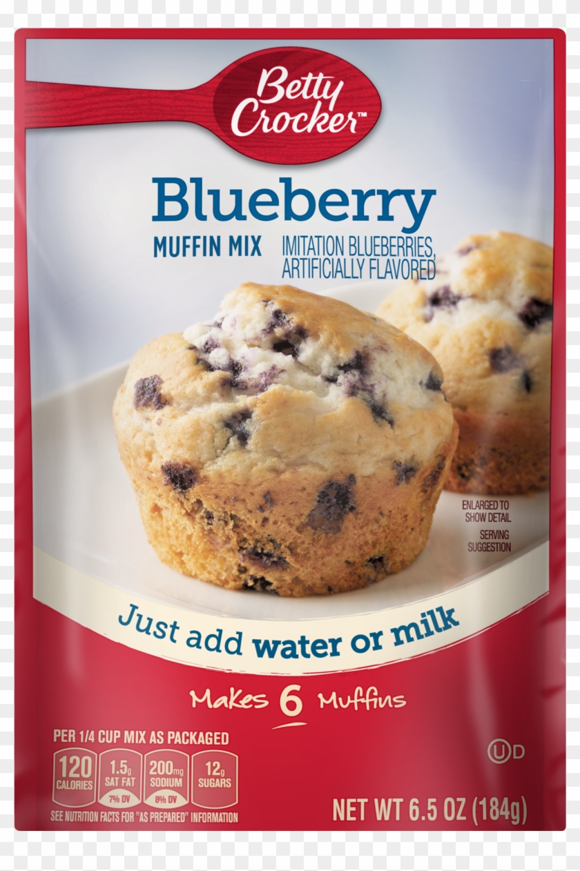 Betty Crocker Blueberry Muffin Mix Clipart
