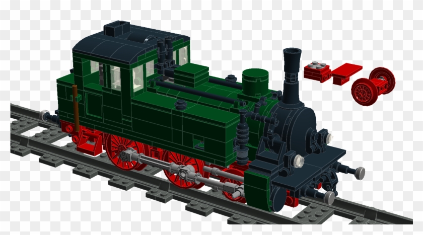 Brick Model Railroader - Locomotive Clipart