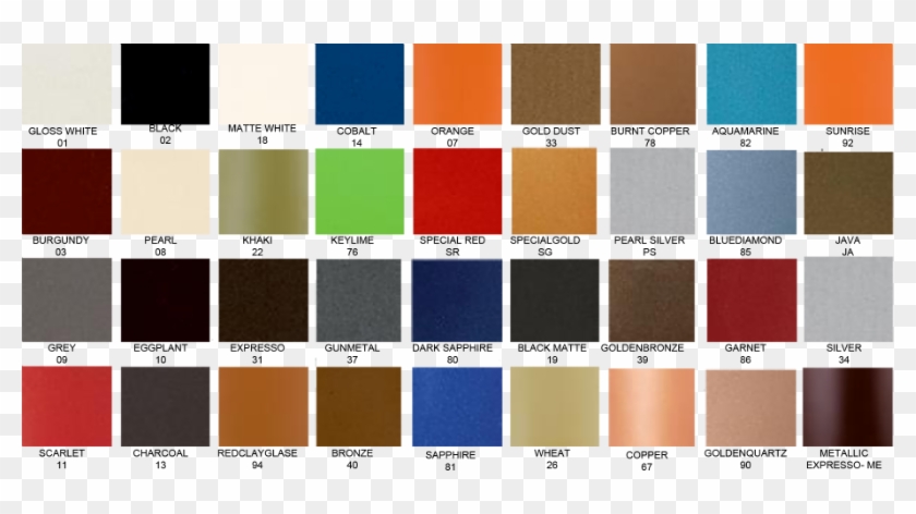 Architectural Supplements Color Swatch - Tile Clipart