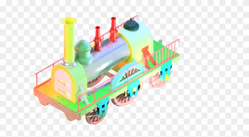 Load In 3d Viewer Uploaded By Anonymous - Locomotive Clipart #4933680