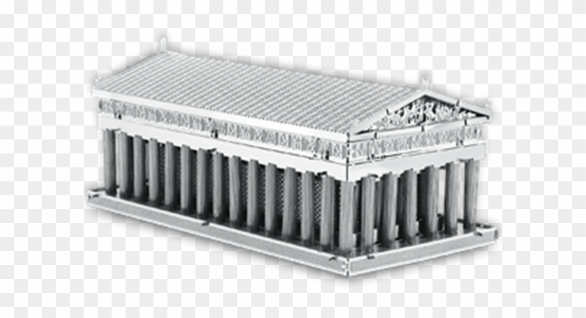 Metal Earth Parthenon 3d Miniature Landmark Metal Model - Metal Earth Parthenon Clipart #4934198