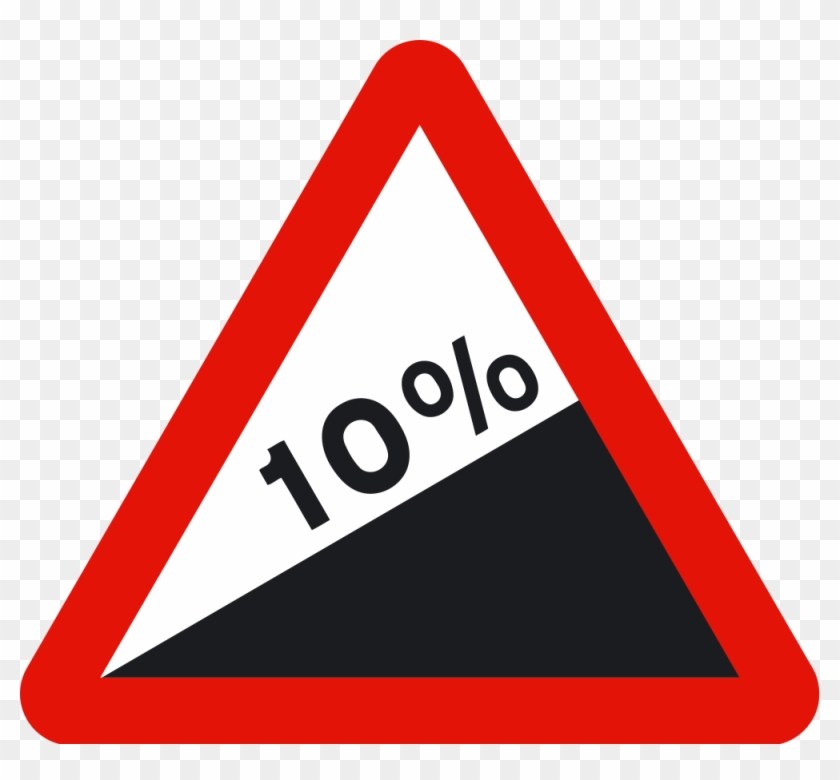 Falling Rocks Sign Png Clipart #4934223