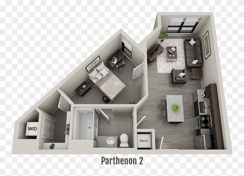 Finishes, Furnishings, Colors, Views And Other Information - Floor Plan Clipart