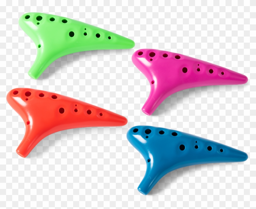 'fazz' Plastic Ocarina In C Major - Folk Instrument Clipart