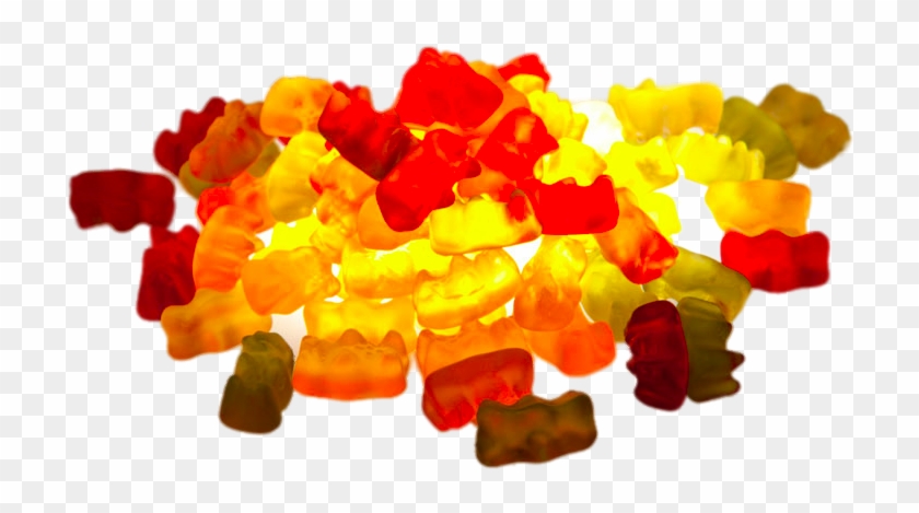 Candy Transparent Confectionery - Transparent Background Gummies Png Clipart #4934499