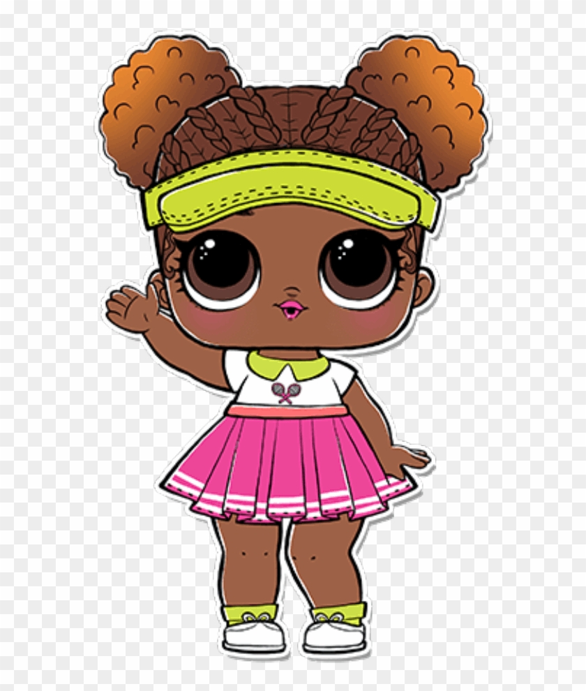 Storybook Clip Art Png - Court Champ Lol Doll Transparent Png #4934581