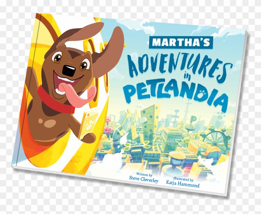 Storybook Staring Your Pet - Personalised Dog Story Book Clipart