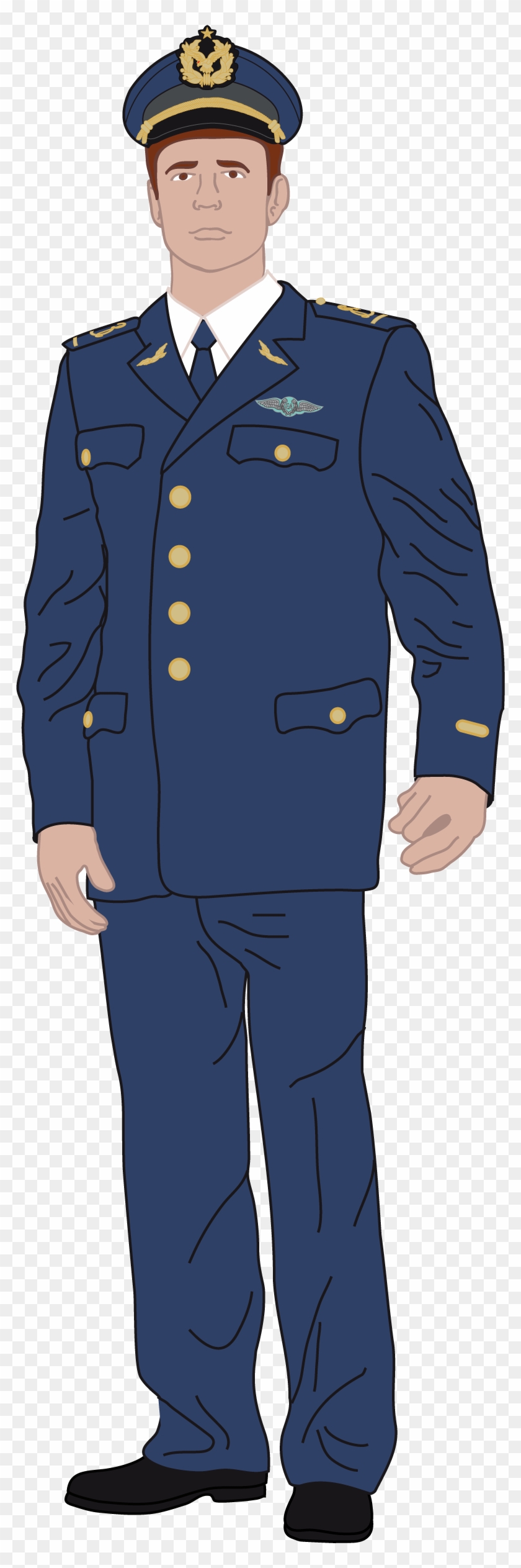 Png - Uniforme Fuerza Aerea De Chile Clipart