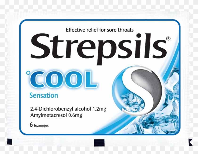 Strepsils Cool Lozenge 6s - Postage Stamp Clipart