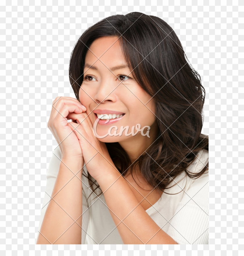 Middle Aged Asian Woman - Mid Age Asian Women Clipart #4935166