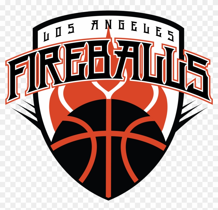 Los Angeles Fireballs - Emblem Clipart #4935696