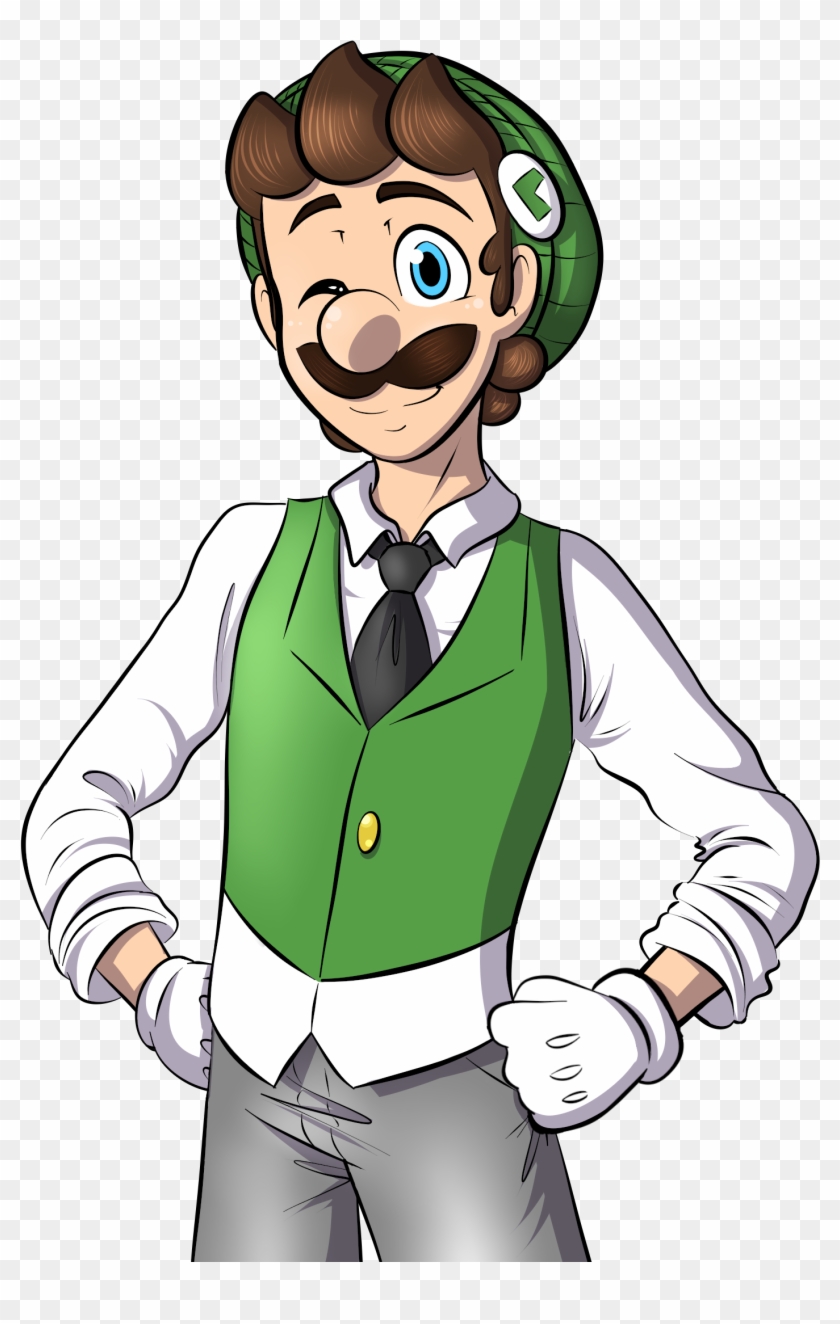 Luigi - Cartoon Clipart