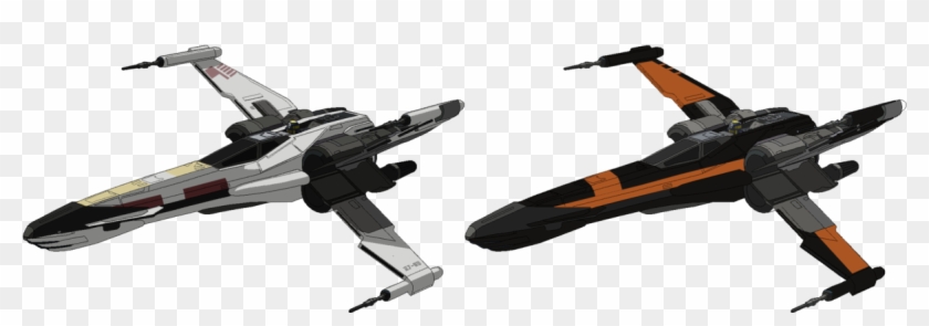 Fan Creationswanted To See How The T 85 X Wing Would T 85 X Wing Star Wars Png Clipart Pikpng