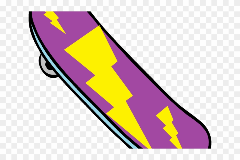 Skateboard Clipart Transparent Background - Transparent Background Skateboard Clip Art - Png Download #4936632