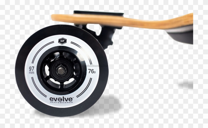 Street Kit Rear View Of The Evolve Gtx Skateboard - Electric Skateboard Clipart