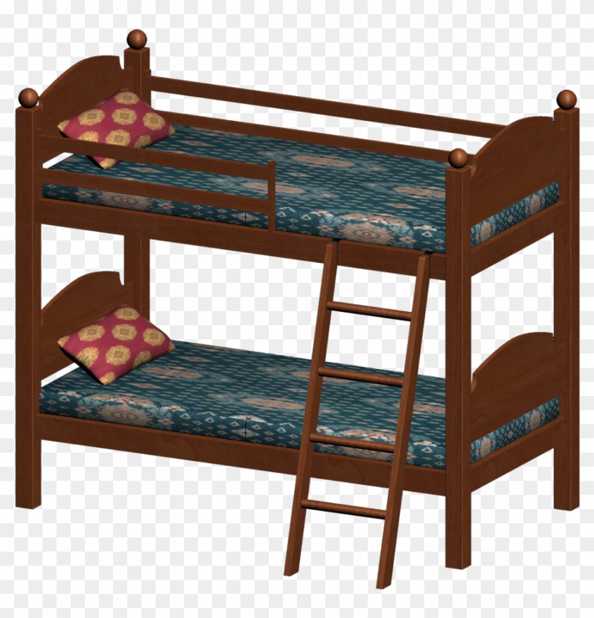 Bunk Bed - Transparent Bunk Bed Png Clipart #4936795