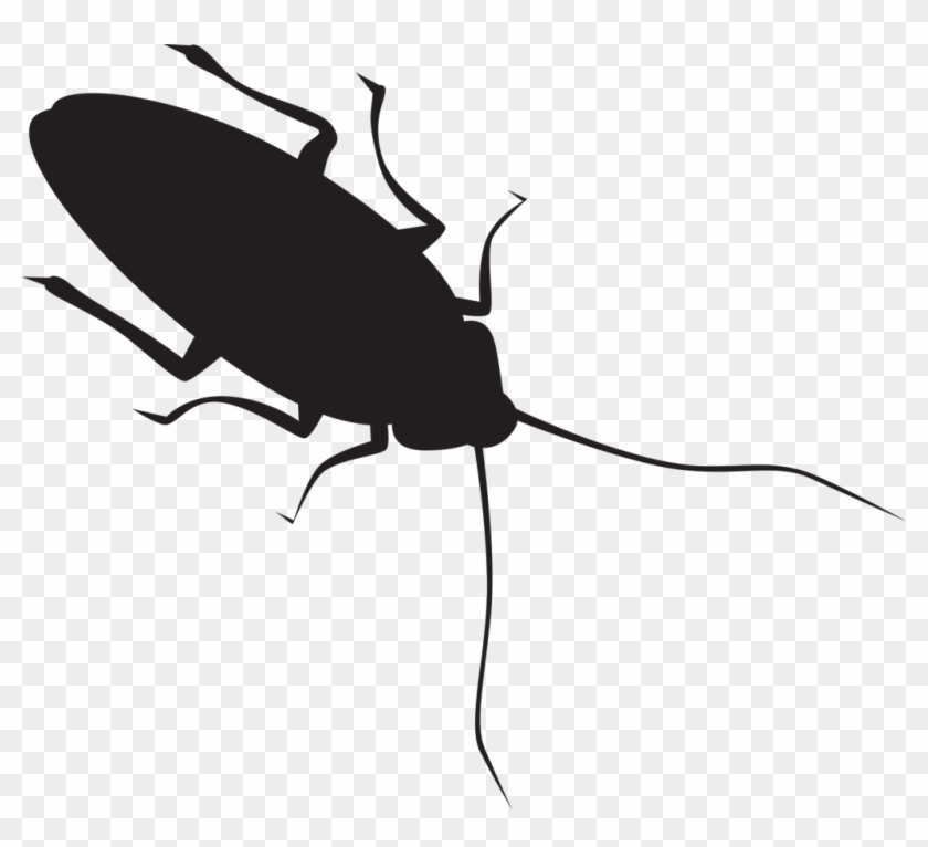 Video Games » Thread - Silhouette Of A Cockroach Clipart #4936897