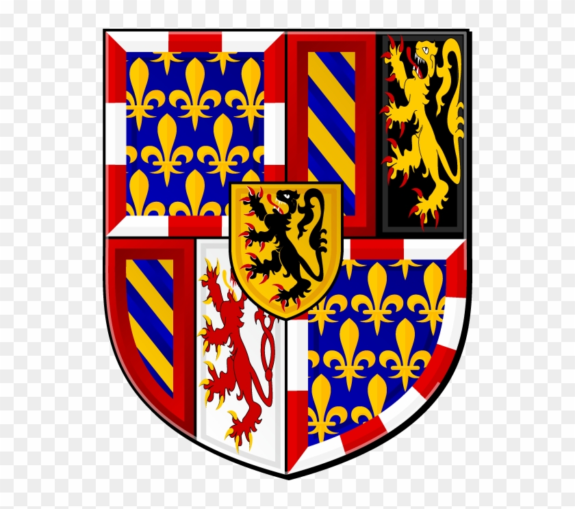 Armes Philippe Le Bon D Apres Aoto - Blason Philippe Le Bon Clipart