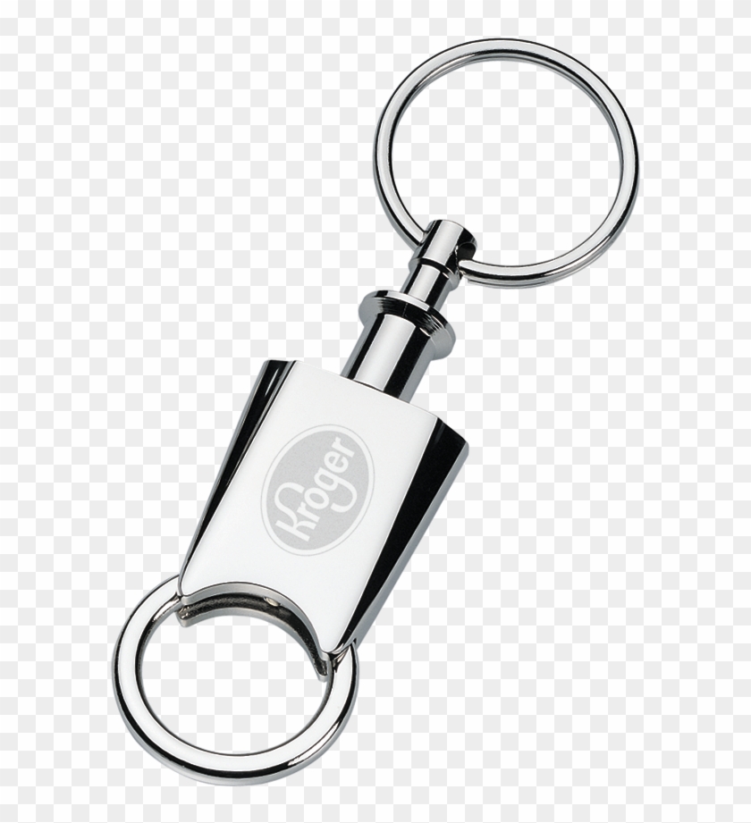 Chrome Plated Key Chain - Keychain Clipart