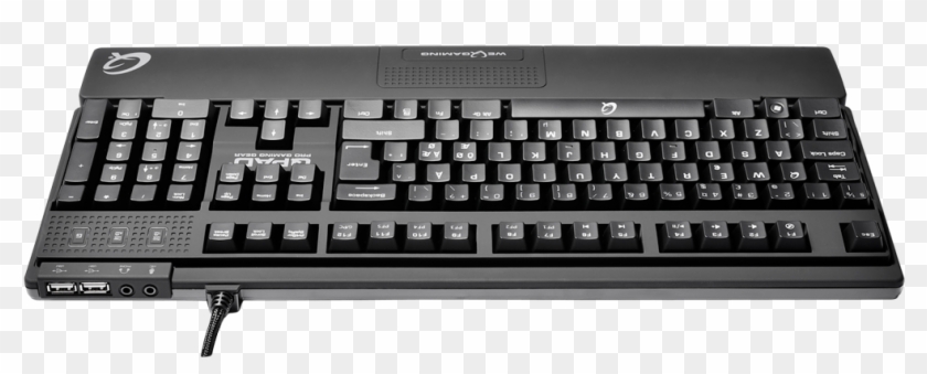 Keyboard Clipart Broken Keyboard - Transparent Background Mechanical Keyboard Transparent - Png Download #4936997