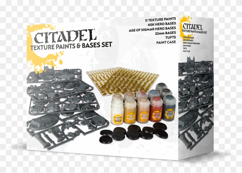 Texture Paints Bases Set Clipart