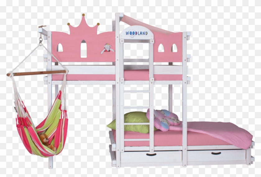 Bunk Bed White Amarillo - Letto A Castello Con Lo Scivolo Clipart