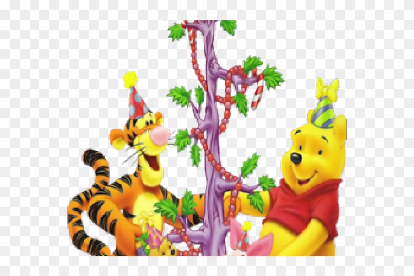 Christmas Clipart Winnie The Pooh - Winnie The Pooh Cartoon Characters - Png Download #4937764