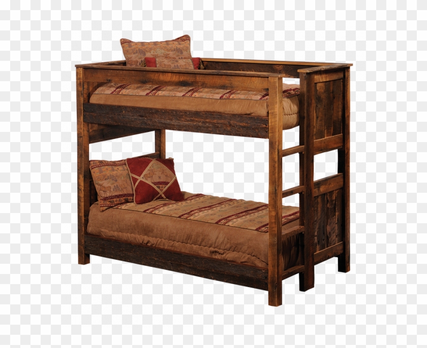 Addthis Sharing Buttons - Bunk Bed Wood Rustic Clipart #4937960