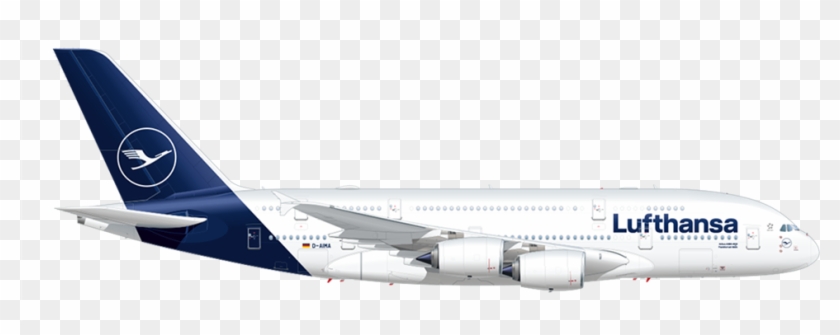 Airbus A380-800 - Lufthansa Flugzeug Clipart #4937961