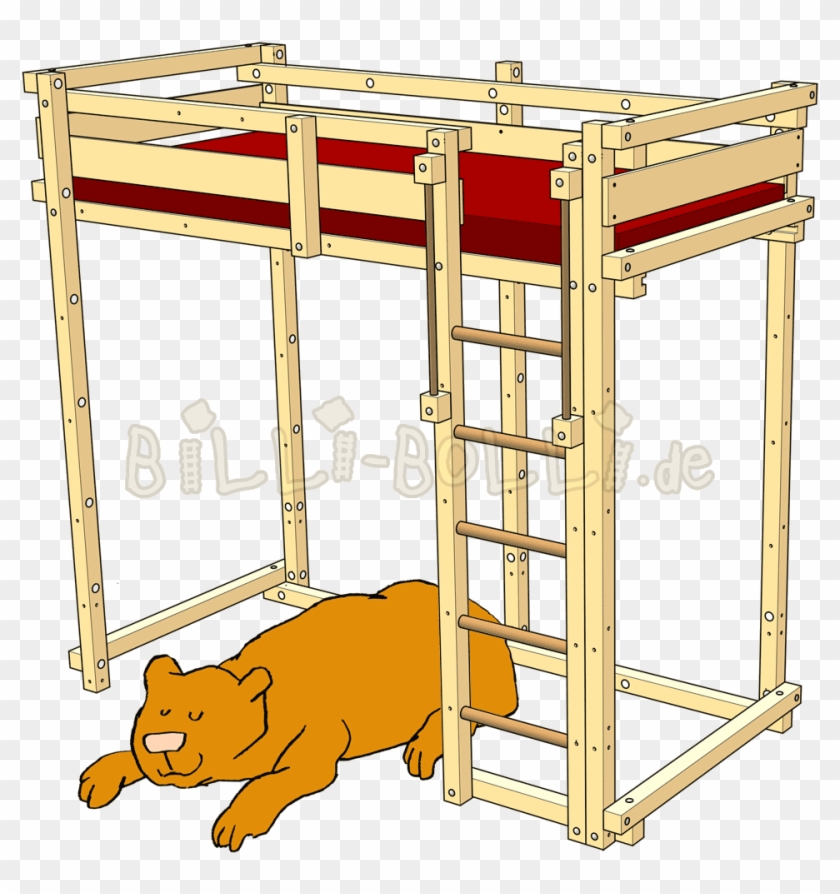Lighter Clip Bunk Bed - Camas Para Tres - Png Download #4938002