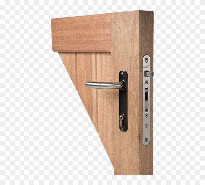 H-wood 5 - Slot Voor Houten Poort Clipart #4938597