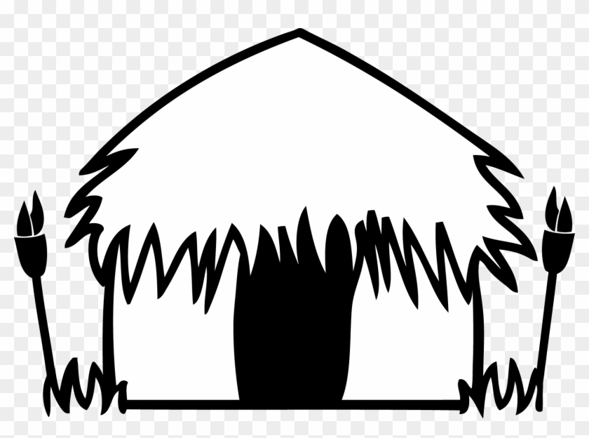 Kenya Flag Lion Coloring Pages Printable New - Coloring Picture Of Hut Clipart