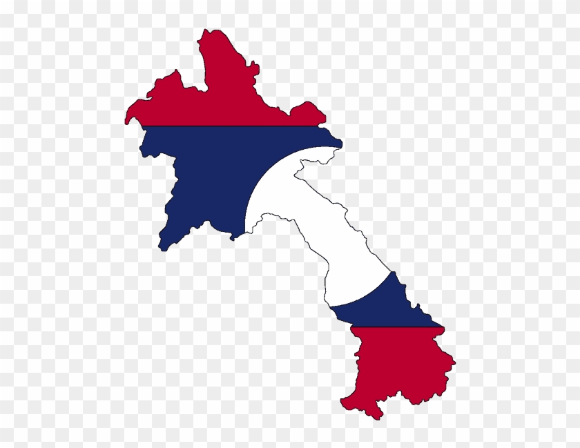 The Lao Taste - Map Laos Capital Clipart #4938946