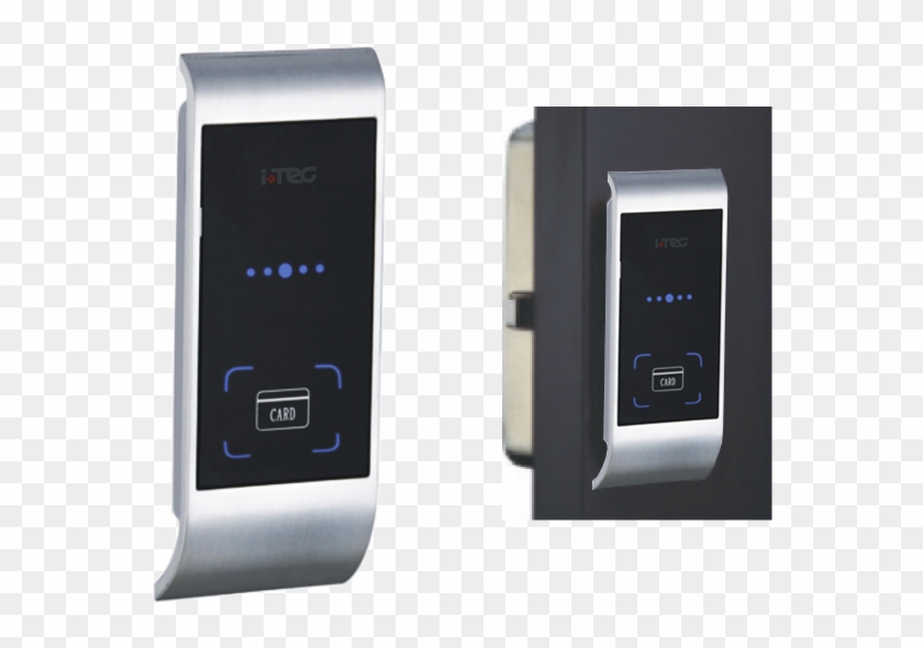 Opening With Proximity Key - Zamek Elektroniczny Do Szafki Clipart