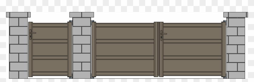 Modern Metal Driveway Gates The Fawley Closed Panel - Gate Clipart #4938983