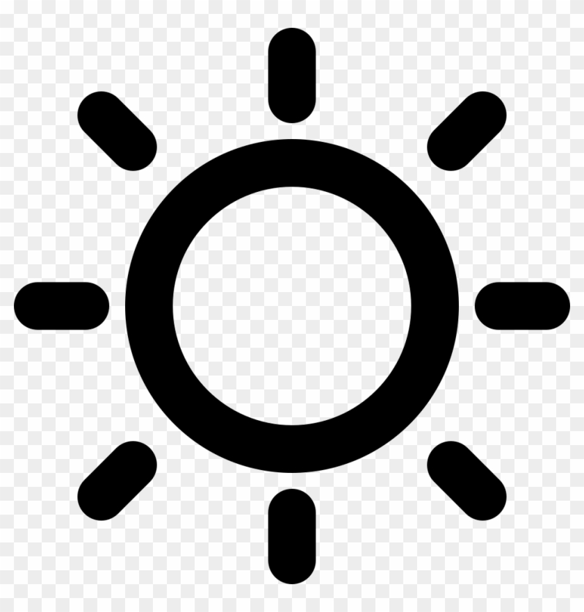 Sun Sunny Day Weather Symbol Comments - Lazy Load Icon Png Clipart #4939072