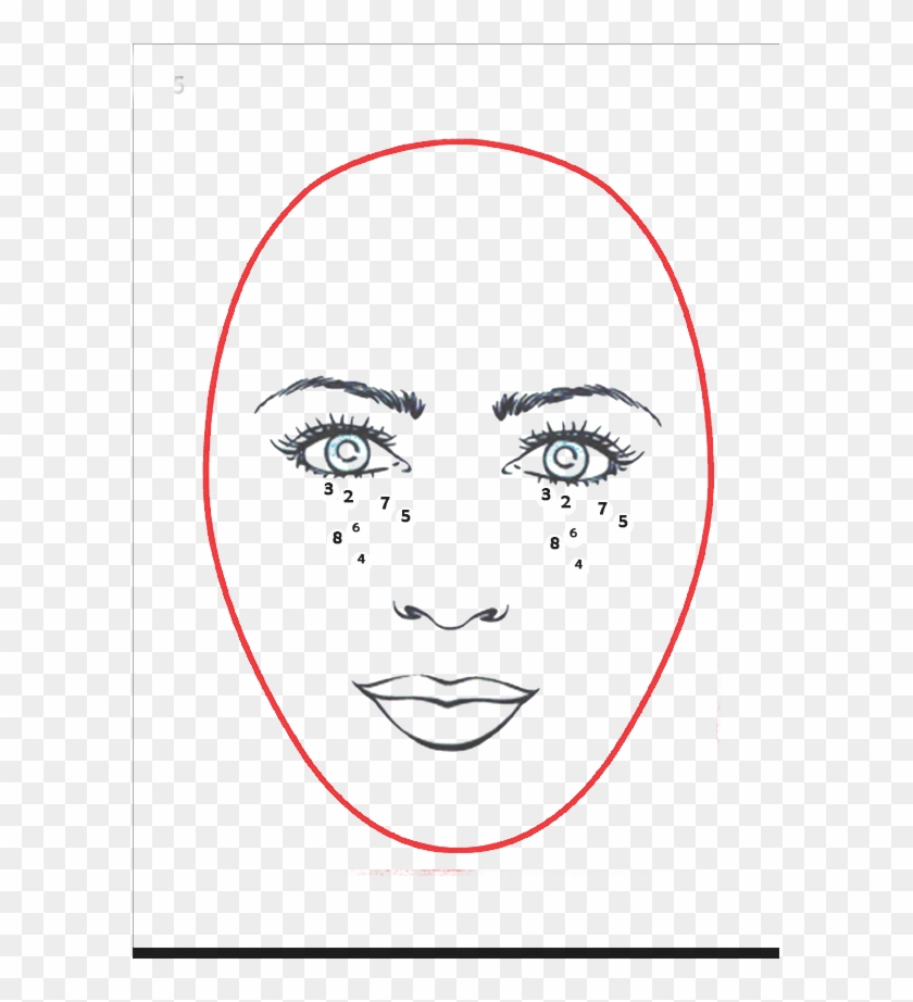 Face Shape To Trace Clipart