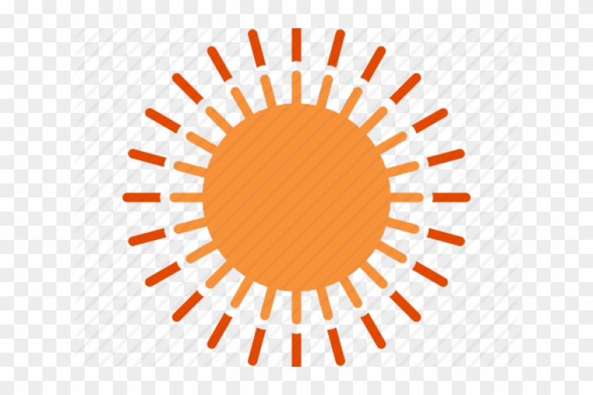 Bright Clipart Weather Sunny - Illustration - Png Download #4939512