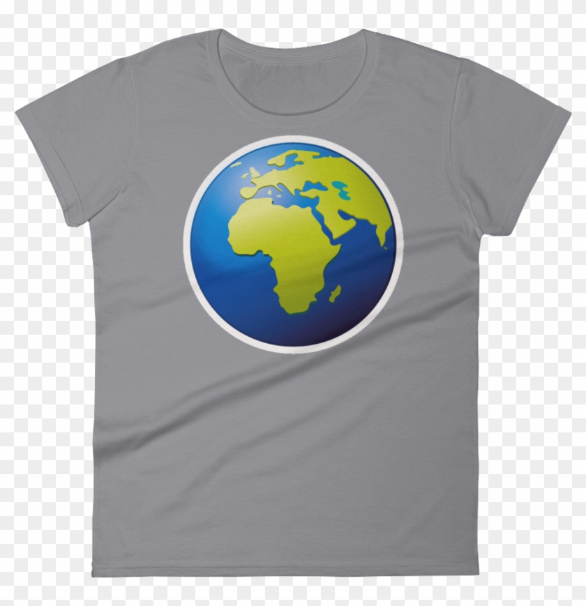 Women's Emoji T Shirt - Earth Clipart