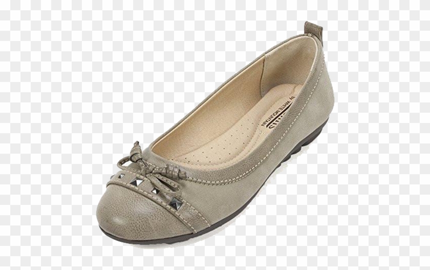 Cliffs 'brentwood' Women's Flat, Stone - Ballet Flat Clipart