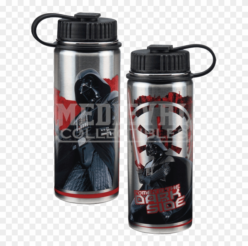 Star Wars Dark Side Stainless Steel Bottle - Water Bottle Clipart