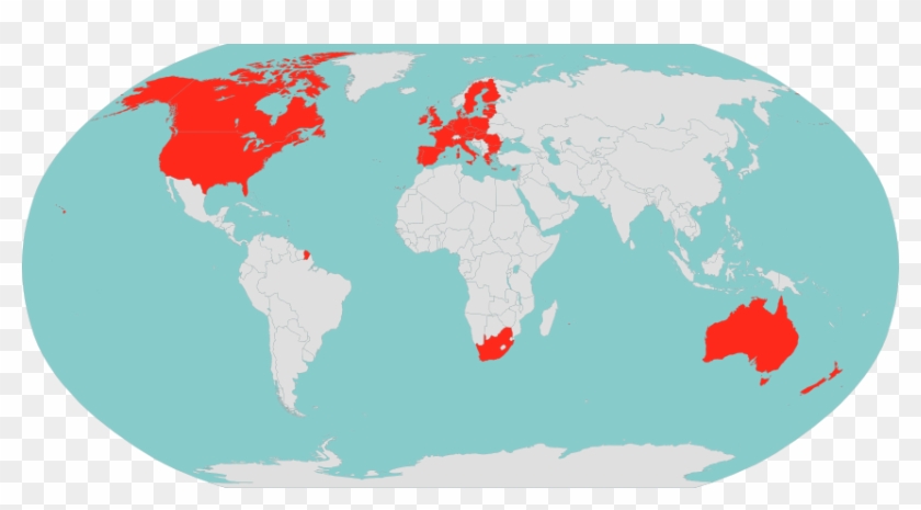 Map Of North America And Europe - Atp Tournaments Map Clipart