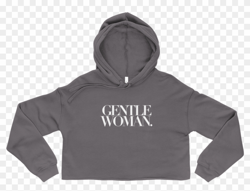 Gentlewoman Crop Hoodie - Sweatshirt Clipart