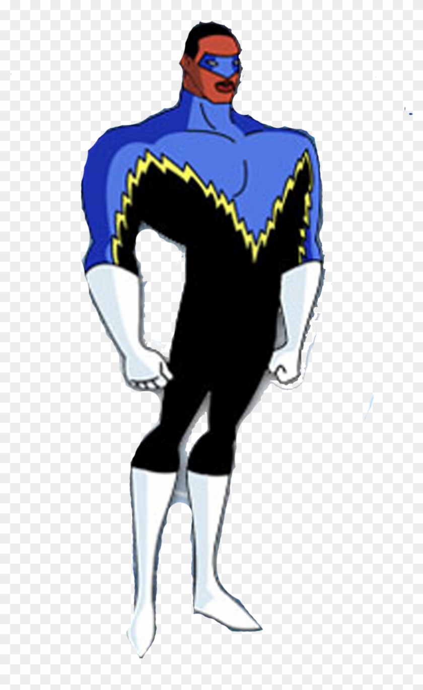 Black Lighting Dc Universe, Dc Comics, Black Bolt - Illustration Clipart