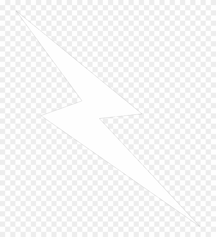 Left Lightning Bolt - White Lightning Bolt Png Clipart