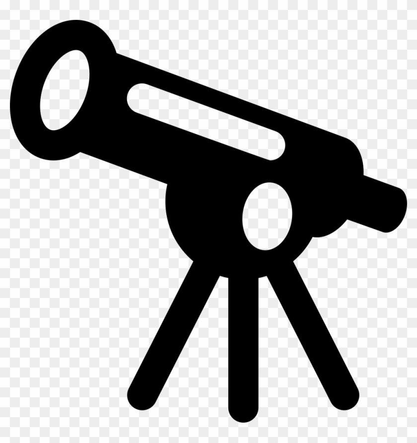 Png File - Un Telescopio Sencillo Para Dibujar Clipart #4940556
