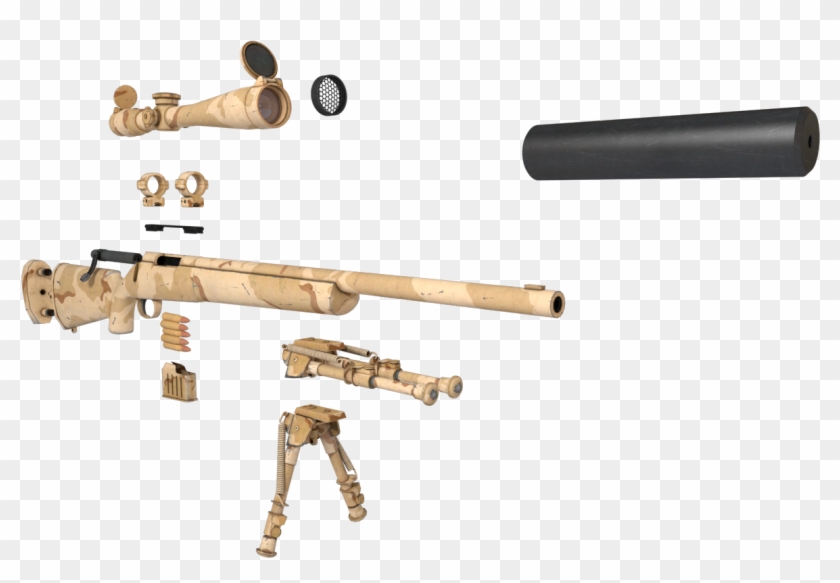 Xpose - Sniper Rifle Clipart #4941143